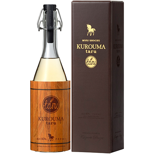 神楽酒造 麦焼酎 KUROUMA taru くろうま 樽 タル 40度 720ml×6本 宮崎 u-yu