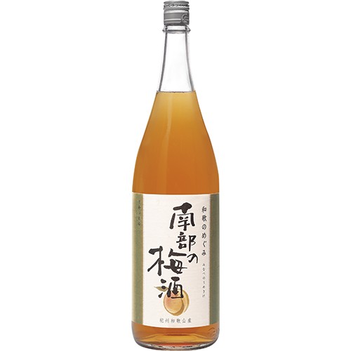 世界一統 和歌のめぐみ 南部の梅酒 1.8Ｌ瓶 1800ml×6本 和歌山 u-yu