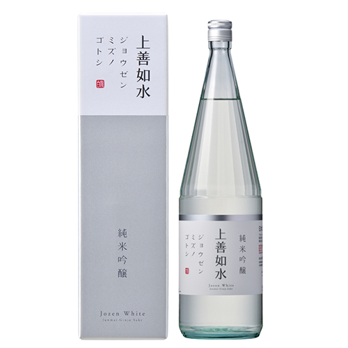 白瀧酒造 上善水如 純米吟醸 1.8L瓶 1800ml×6本 新潟 u-yu