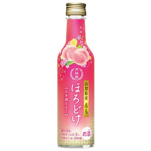 月桂冠 ほろどけ もも 200ml×30本 瓶 1ケース リキュール u-yu