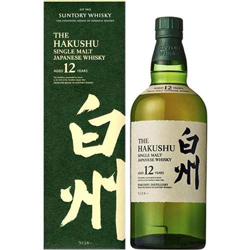 サントリー シングルモルト白州12年 700ml カートン付き ジャパニーズウイスキー u-yu