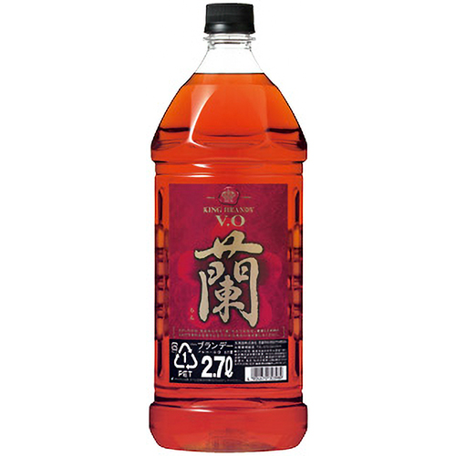 宝酒造 キングブランデーV.O 蘭 2.7Lペットボトル 2700ml×6本 VO u-yu