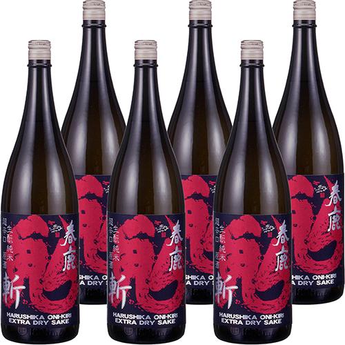 今西清兵衛商店 春鹿 赤乃鬼切 生もと純米 超辛口原酒 1.8L瓶 1800ml×6本 1ケース 奈良 u-yu