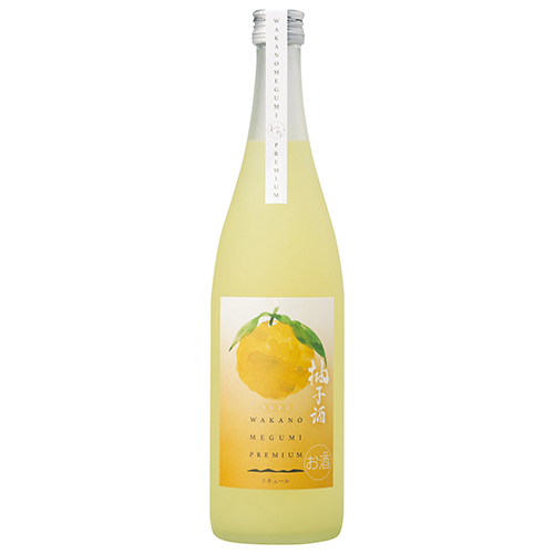 世界一統 和歌のめぐみ プレミアム 柚子酒 720ml×6本 和歌山 u-yu