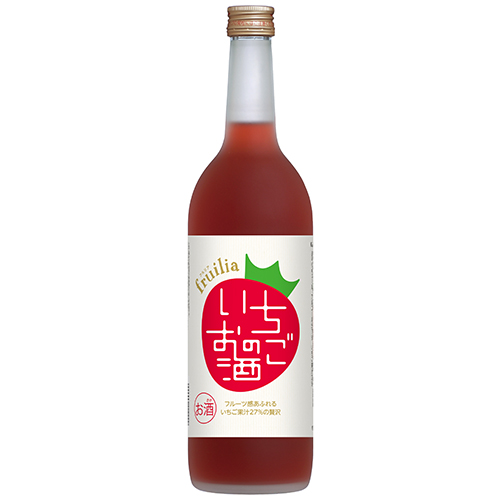 中埜酒造 國盛 フルリア いちごのお酒 720ml×6本 1ケース u-yu