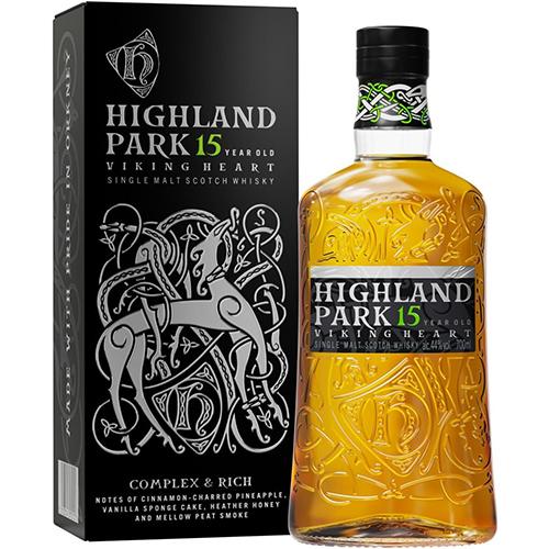 （旧品在庫処分のため超特価）ハイランドパーク15年 ヴァイキング・ハート 700ml 正規 箱入 シングルモルト u-yu