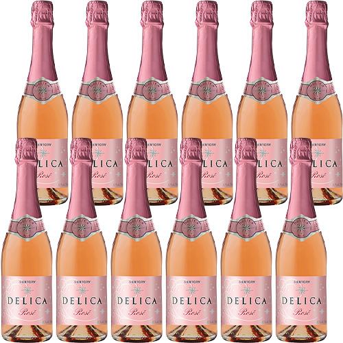 サントリー デリカ スパークリング ロゼ 750ml×12本 1ケース フランス u-yu