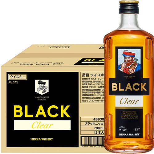 アサヒ ブラックニッカクリア 700ml×12本 1ケース ウイスキー u-yu