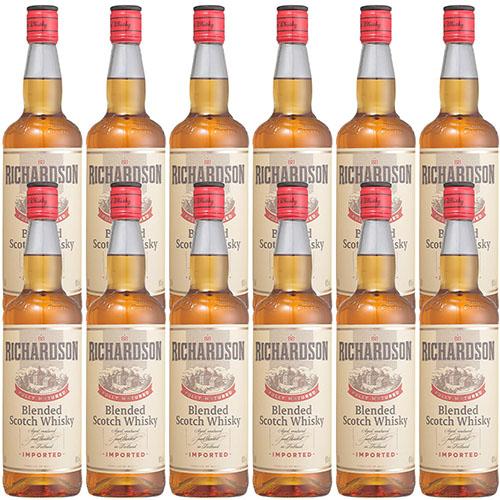 リチャードソン 700ml×12本 ブレンデッド スコッチウイスキー u-yu