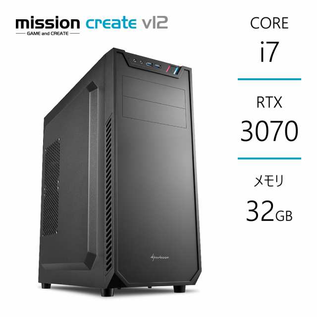 デスクトップPC グラボ Core i7 メモリ12GB / SSD500GB - PC/タブレット