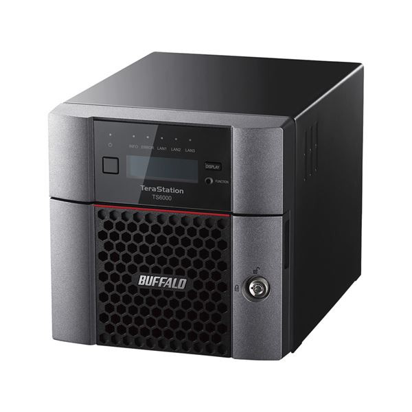 TeraStation TS6000シリーズ 2ベイ デスクトップNAS 8TB TS6200DN0802