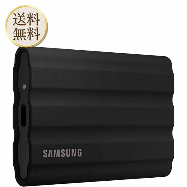 Samsung T7 Shield 4TB 外付けSSD 【防水】 国内正規保証品 最大1,050MB/秒 USB3.2 Gen2 Type-C iPhone15動作確認済み MU-PE4T0S-IT/ECの通販は