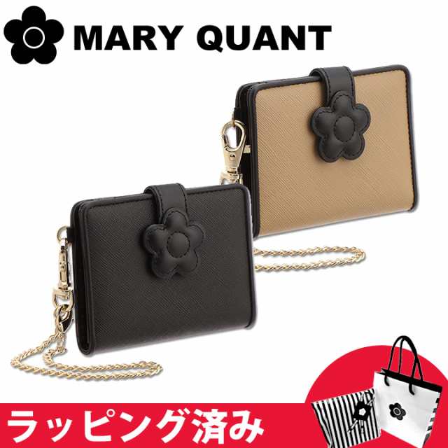 マリークワント マリクワ 定期入れ カードケース パスケース ギフト レディース デイジーパッチスナップ2 MARY QUANT