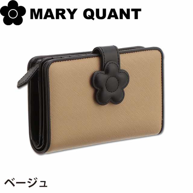 MARY   QUANT  LONDON   マリークワント　二つ折　財布