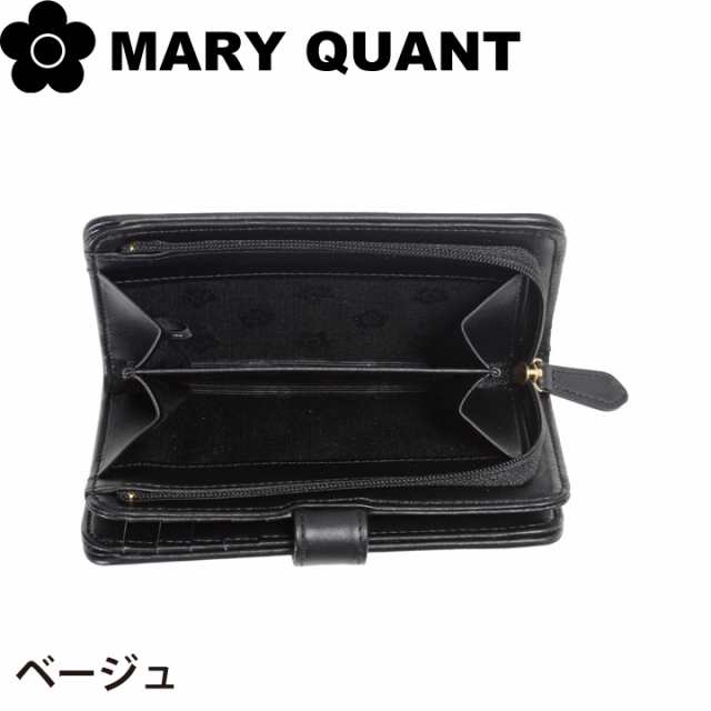 MARY QUANT マリークワント マリクワ 財布 二つ折り財布 L