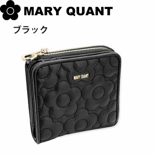 マリークワント マリクワ 財布 二つ折り財布 Lウォレット キルトフォームデイジー ギフト レディース MARY QUANT｜au PAY マーケット