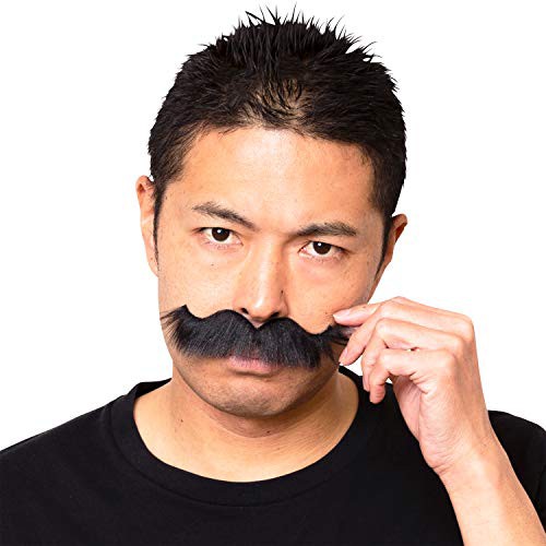 紳士なひげ 黒 Party City 宴会の達人 バラエティグッズ 紳士なひげ 黒