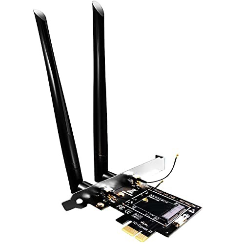 Glotrends m 2 lan lan pcie x1 to ngff m 2 key e a e