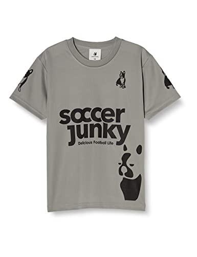 グレー_140 [サッカージャンキー] Tシャツ SJ0699 キッズ グレー 販売