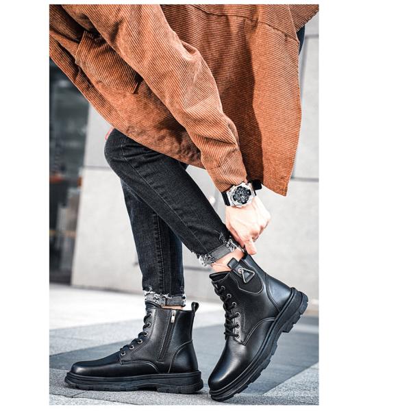 ワークブーツ ショートブーツ メンズ マウンテンブーツ 防寒靴