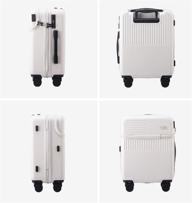 スーツケース キャリーケース キャリーバッグ 旅行バッグ 大容量 USB充電口 トラベル 機内持ち込み 旅行カバン フロントポケッ_9