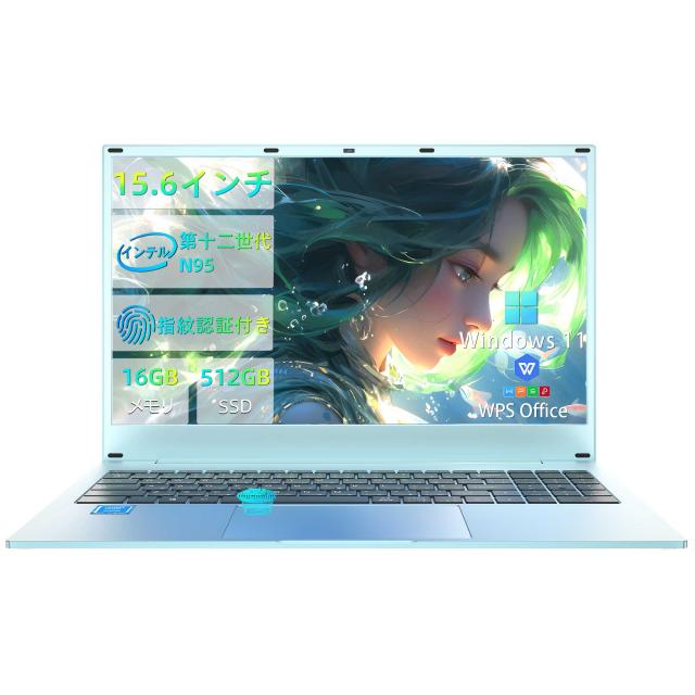 新品ノートパソコン15.6インチ【2024モデル】VETESA ノートパソコン Office付 Windows11 Intel Celeron N95 メモリ16GB SSD512GB テンキー付 ノートPC 初期設定済の通販は