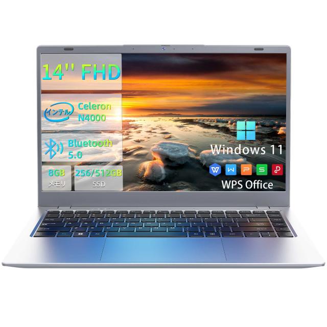 新品ノートパソコン 14.1インチ VETESA 2024年新モデル Office付