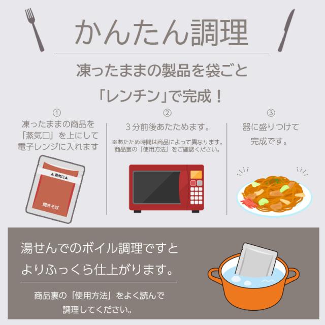 焼きそば 冷凍 電子レンジ 食べ比べセット ソース焼きそば 塩焼きそば 200g×18食 総量3.6kg 大ボリューム 大容量 冷凍食品 詰め合わせ 冷凍 惣菜 送料無料 日東ベスト ジョイグルメ_6