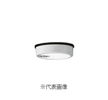 オーデリック OG254534 軒下用シーリングライト 人感センサーON-OFF型 非調光タイプ 白熱灯60W相当電球色 オフホワイト