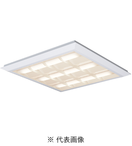 パナソニック XL482CBFLA9 スクエアシリーズ 直付 埋込兼用型 格子タイプ FHP45形×3灯節電タイプ 温白色の通販は