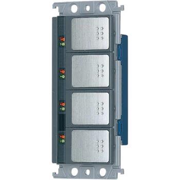 パナソニック WRV5604S1K スイッチ 4コ用 光アドレス設定式 シルバーグレー プレート別売