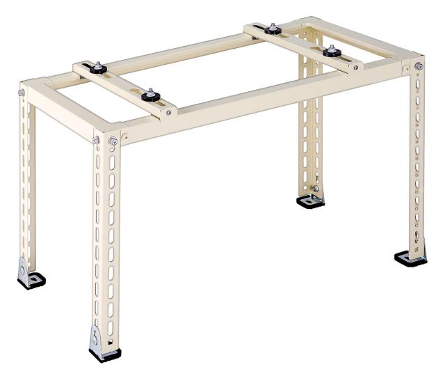 バクマ B-HT5 4台セット(梱包入数4コ) 平地・傾斜置用架台 溶融亜鉛メッキ鋼板 エアコン固定寸法W70~640 D150~339の通販は