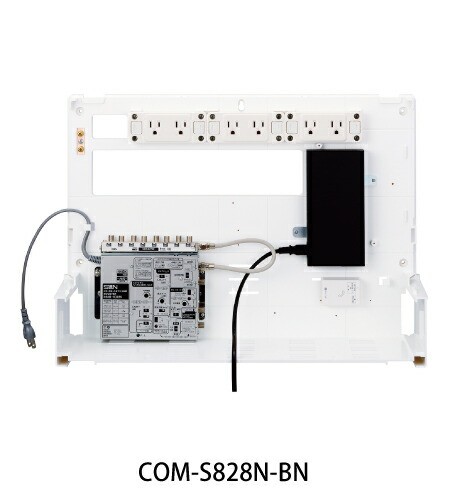 サン電子 COM-S828B-BN 情報分電盤 COM-S Bモデル 搭載機器 コンセント