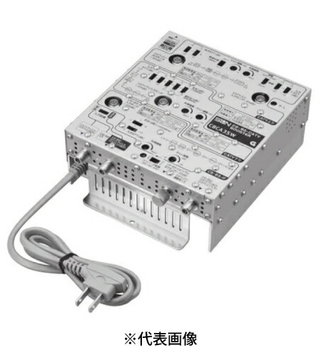 サン電子 CBCA35W CS・BS・CATVブースタ 35dB型 屋内用 共同受信用