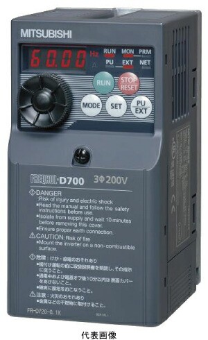 三菱電機 FR-D720S-1.5K 簡単・小形インバータ FREQROL-D700シリーズ