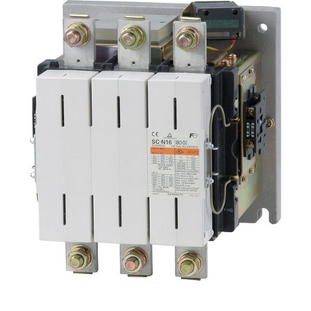 富士電機 SC-N16 標準形 電磁接触器 主回路200V ケースカバーなし 補助接点2a2bの通販は 217,580円