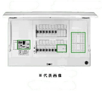 日東工業 HCD3E6-343N HCD型ホーム分電盤 ドア付 付属機器取付スペース