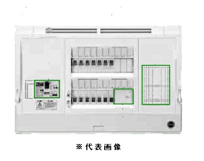 日東工業 HPD3E6-263N HPD型ホーム分電盤 ドアなし 付属機器取付