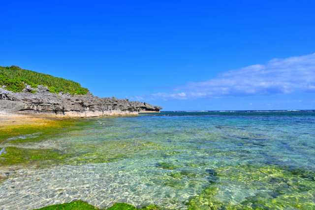 風景写真パネル 沖永良部島 笠石海浜公園 06 アートパネル ディスプレイ ウォールデコ おしゃれ モダン インテリア 壁飾り 壁掛け 額要ら  今だけこの価格 おもちゃ・趣味