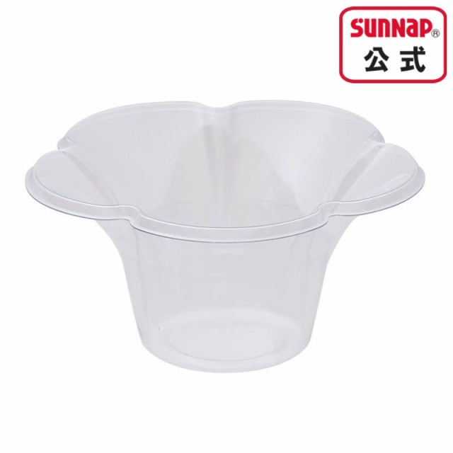 ミニフルールカップ ネロ 黒 380ml 透明 サンナップ 800枚入り