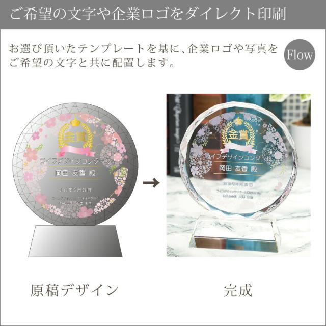 トロフィー クリスタル 盾 DP-3B(中) 名入れ 記念品 表彰状 表彰 盾 表彰楯 卒業 感謝 退職記念 周年記念 創立記念 ゴルフコンペ ホールインワン スポーツ大会 各種イベント 優勝 トロフィ とろふぃ とろふぃー プレゼント ギフト._6