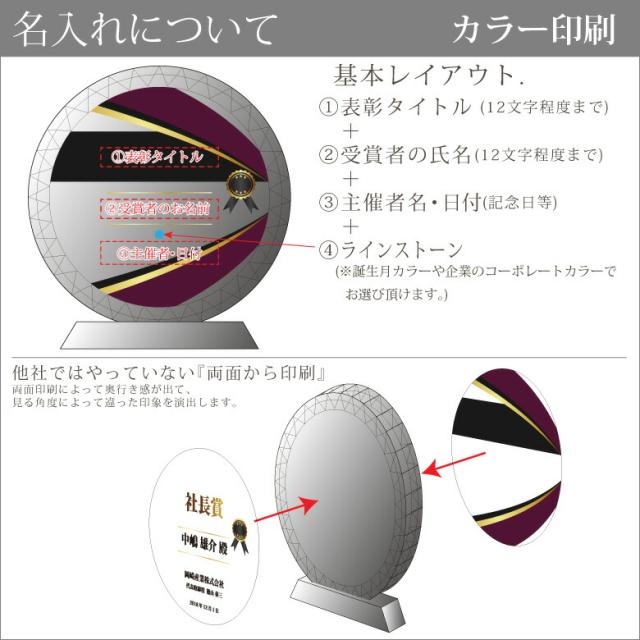 トロフィー ガラス 盾 PS-6C(小) 名入れ 記念品 表彰状 表彰 盾 表彰楯 卒業 感謝 退職記念 周年記念 創立記念 ゴルフコンペ ホールインワン スポーツ大会 各種イベント 優勝 トロフィ とろふぃ クリスタル プレゼント ギフト._7