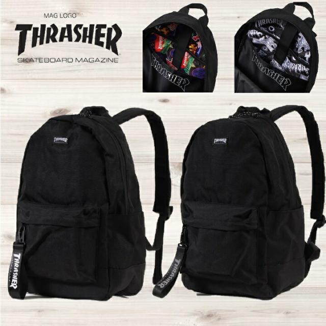 【THRASHER】 スラッシャー リュック デイパック 【正規代理店商品】 ストリート スケーター ダンス 約22L 大容量 大きい ユニセックス スラッシャーリュック thrasherリュック