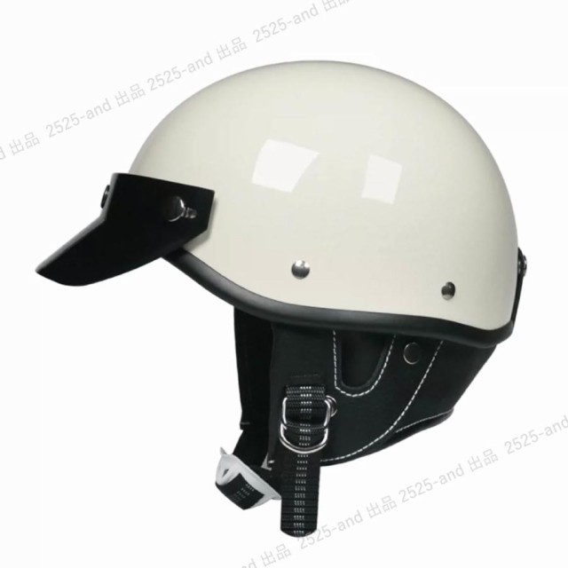 ヘルメット ハーレー ヘルメット XL 半帽 半キャップ 耐衝撃性 通気