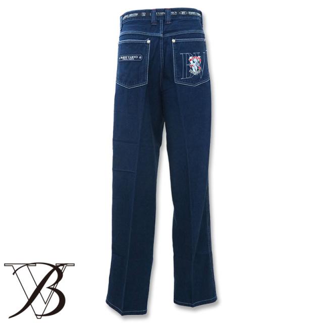 BARNI VARNO バーニヴァーノ 2タック ソフトデニムパンツ