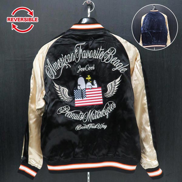 フラッグスタッフ スヌーピー刺繍リバーシブルスカジャン 494053-20の通販は