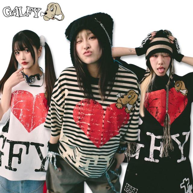 ガルフィー GALFY 愛犬家お土産Tee 142007 半袖Tシャツ #10 WHITE #20 BLACK #21 BLACK BORDER L XL ヤンキー TGCの通販は 8,690円