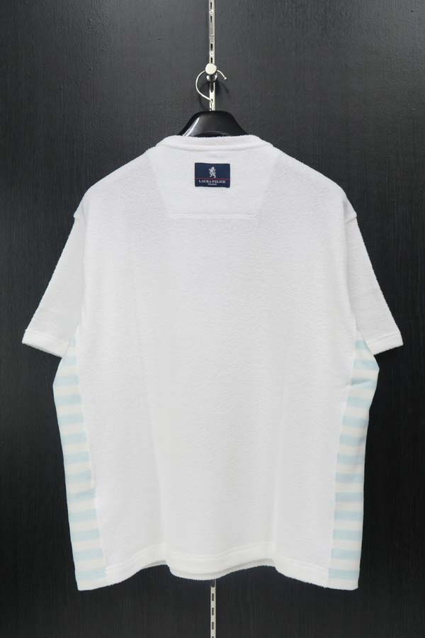 ラウラフェリーチェ パイル半袖Tシャツ上下セット 白 138-5504-11 スエット スゥエットの通販は