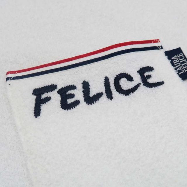 ラウラフェリーチェ パイル半袖Tシャツ上下セット 白 138-5504-11 スエット スゥエットの通販は