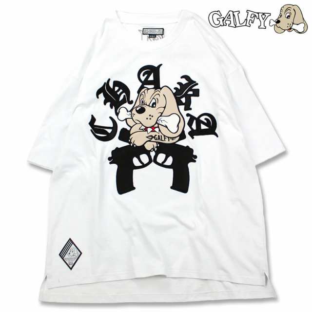 新品 GALFY ガルフィー チャカパッチ Tシャツ 大型犬 ブラック